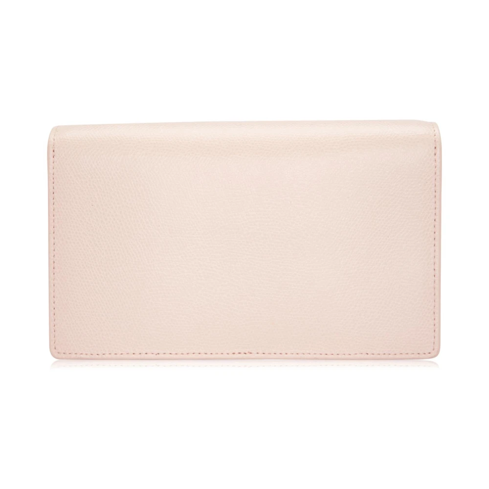 Furla Mini Crossbody Tas met Logo Plaque Pink Dames