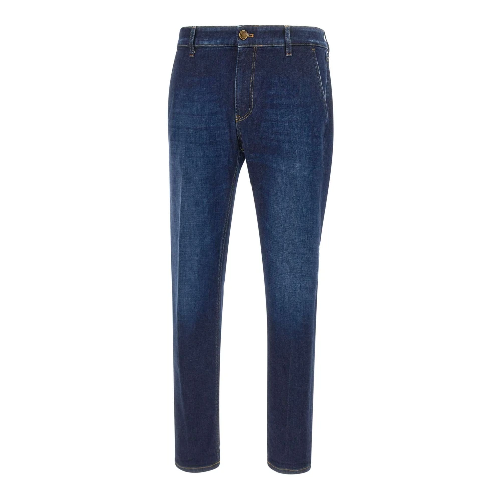 Pt Torino Men's Blue Indie Jeans - Slim Fit Jeans - W35 - Jeans