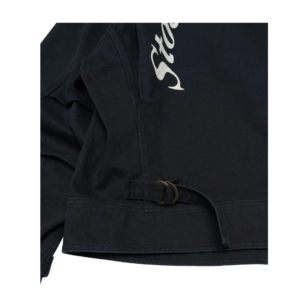 Stockholm Surfboard Club Zwarte werkjas Black Heren