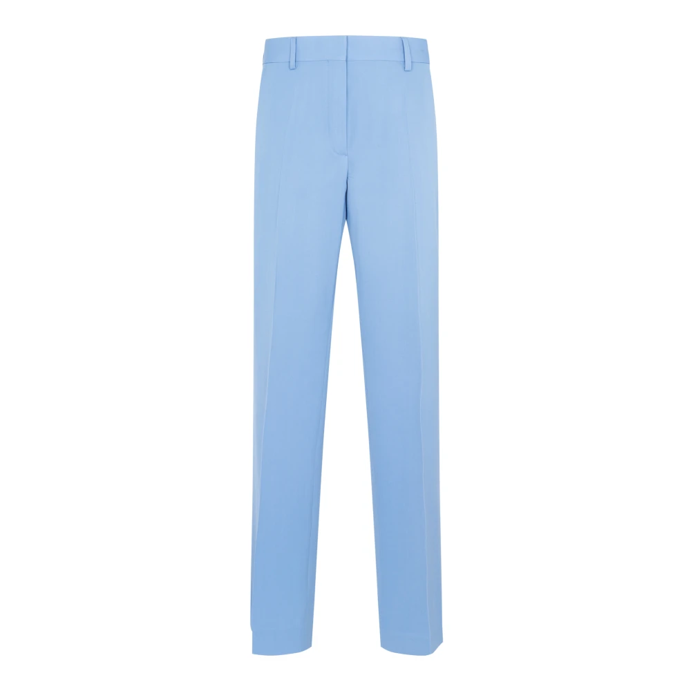 Dries Van Noten Slim-fit Trousers Blue Dames