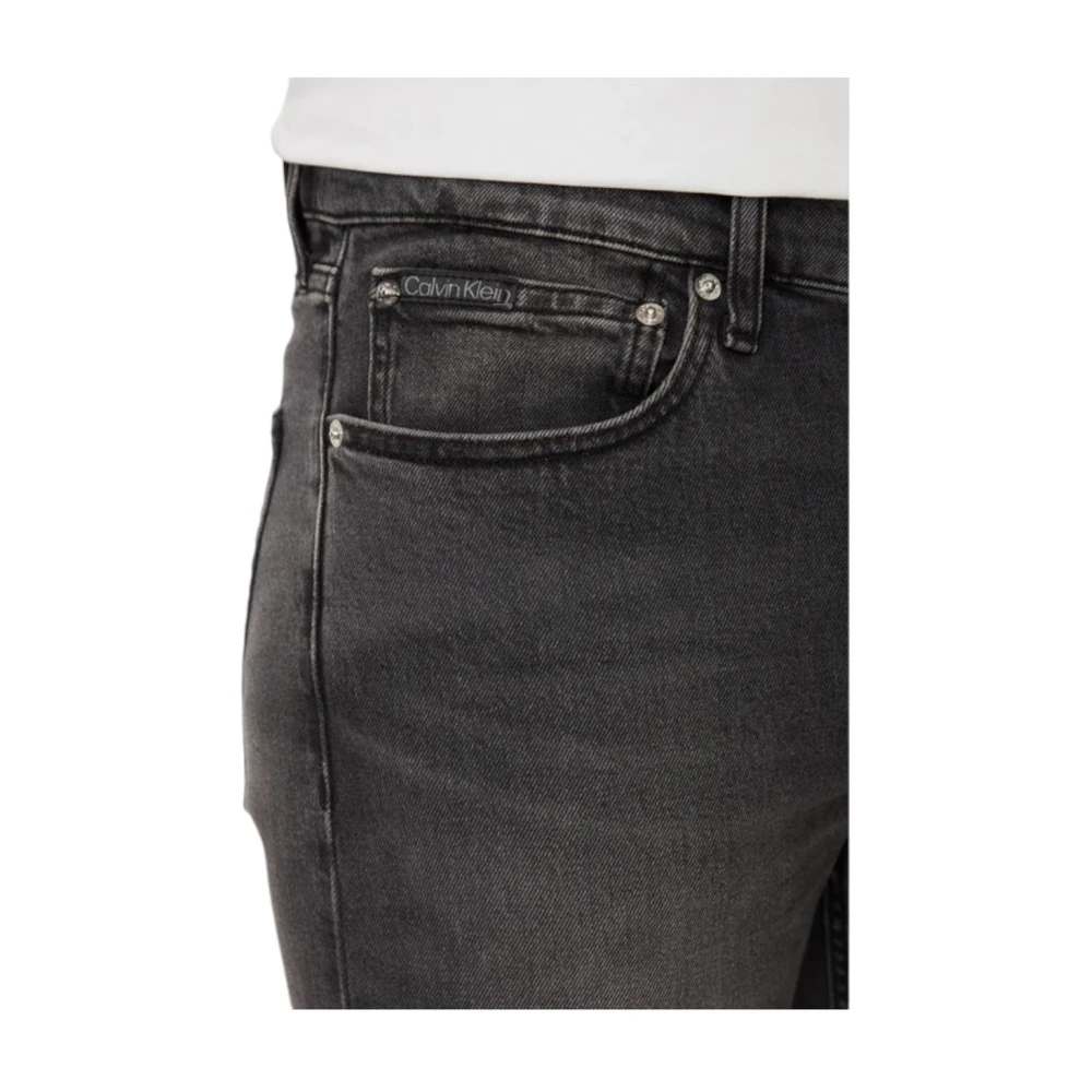 Calvin Klein Jeans Slim-fit Denim Jeans Black Heren