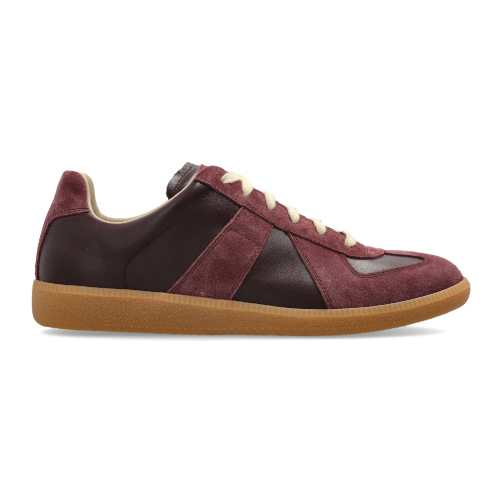 Maison Margiela Red Replica Trainers - Male - Sneakers - 9 Uk - Shoes