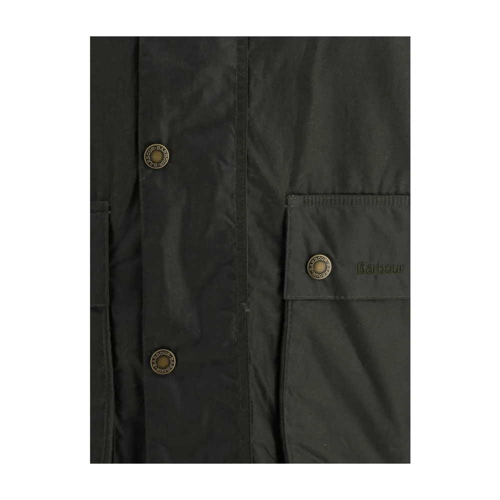 Barbour Stijlvolle Olijfgroene Bedale Jas Green Heren