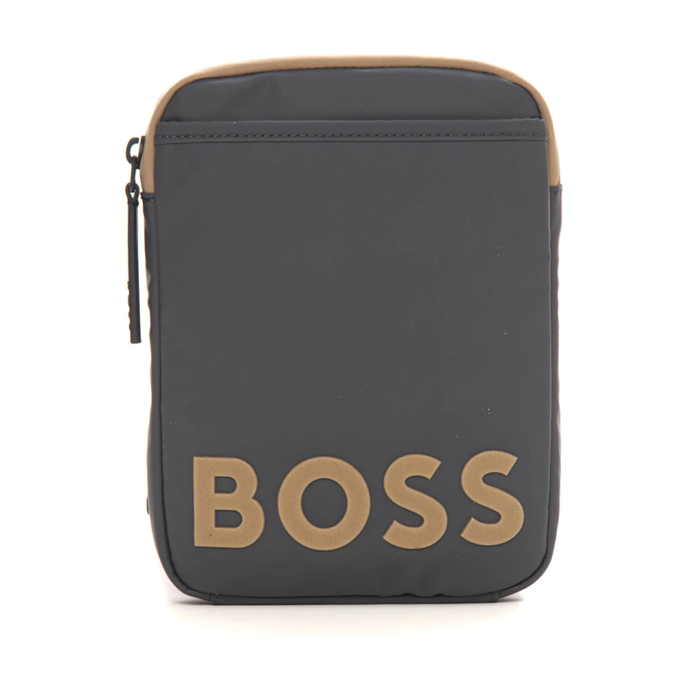 Boss Thunder Telefoonhouder Schoudertas Gray Heren