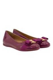 SALVATORE FERRAGAMO Flat shoes Purple