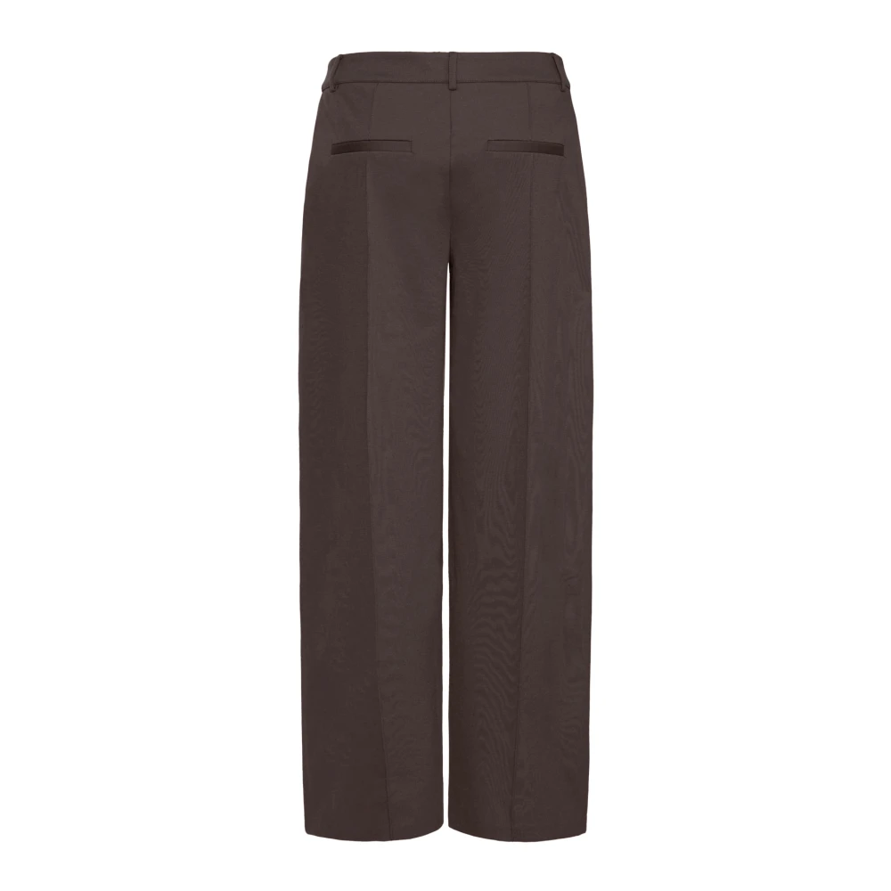 Ichi Donna Marrone Pantaloni Da Kate Office - Immagine 3