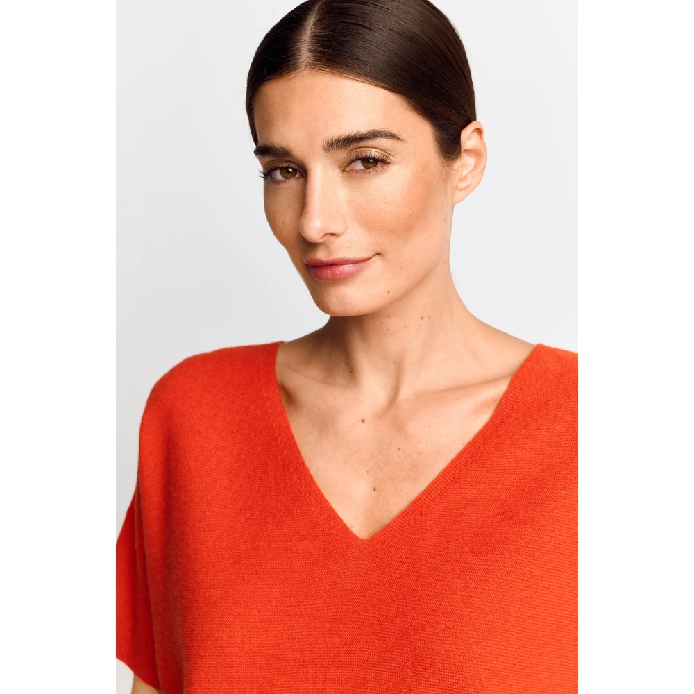 Rich & Royal Knitwear Orange Dames