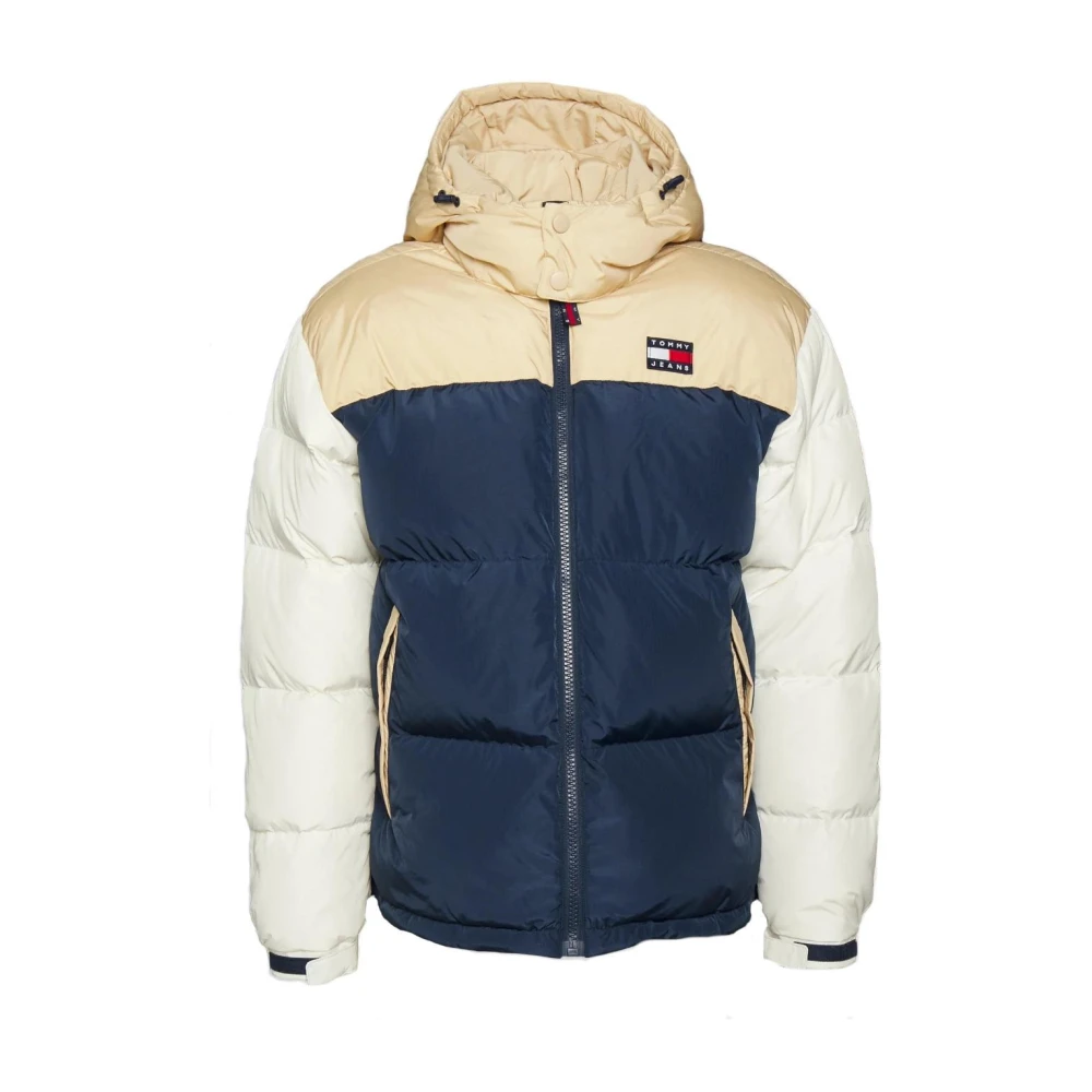 Tommy Hilfiger Boys Blue Winter Jackets, 6 Y, Alaska Colourblock Jacket