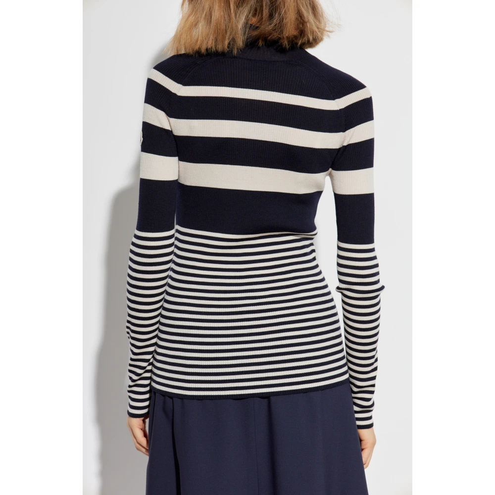 Moncler Wollen coltrui Blue Dames