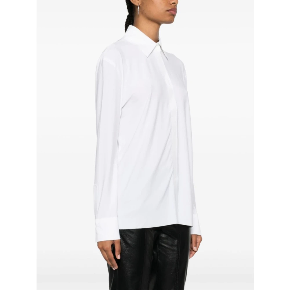 Norma Kamali Stijlvolle NK Shirt Collectie White Dames