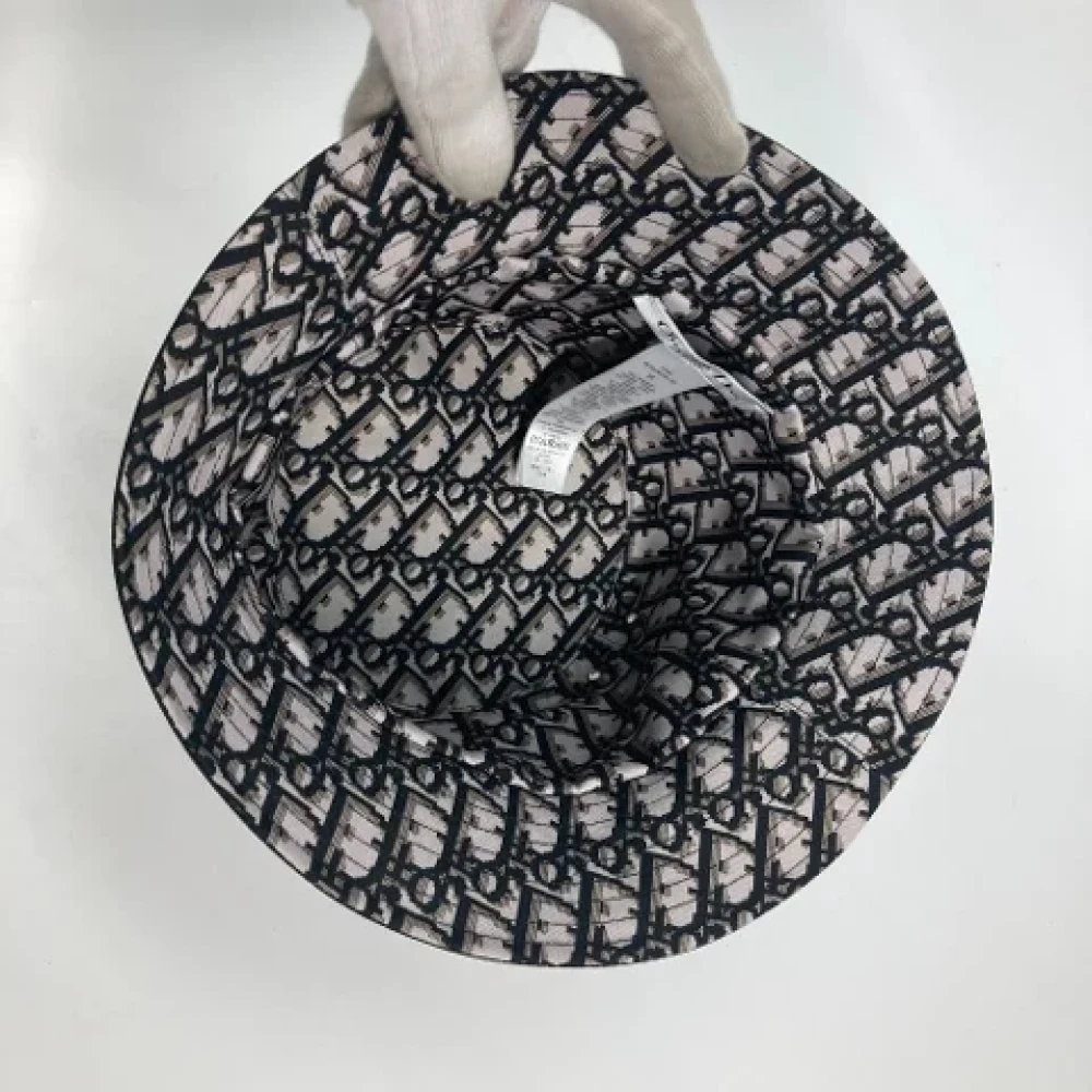 Dior Vintage Pre-owned Cotton hats Black Dames