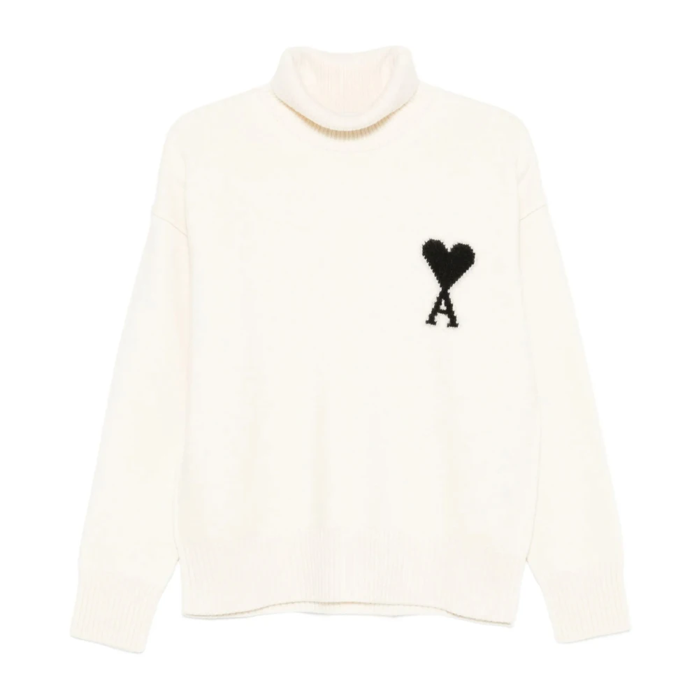 Ami Paris Donna Bianco Maglie, M, New,