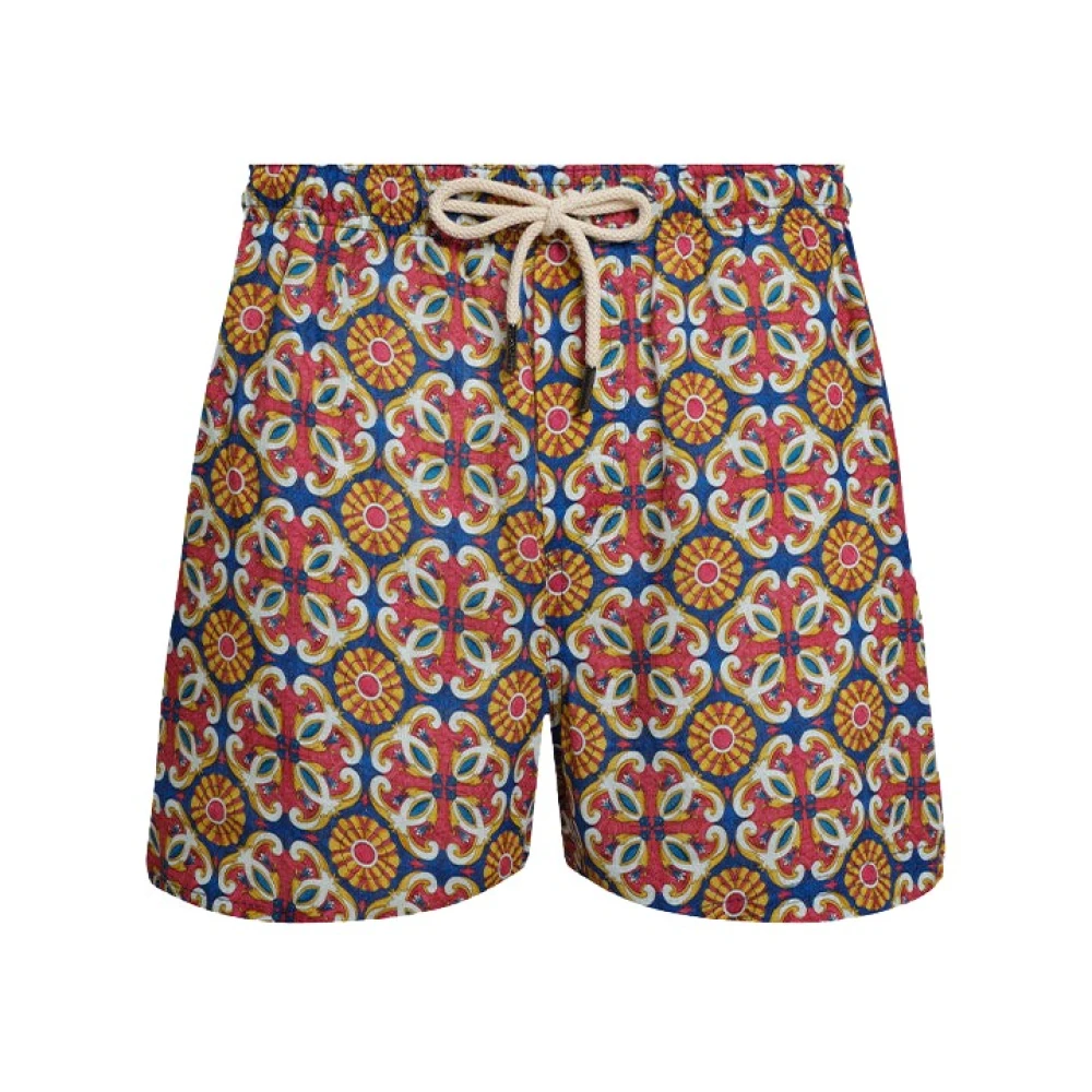 Peninsula Men's Multicolor Mediterranean Style Swimwear