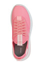 baskets-fille-corail-blanc