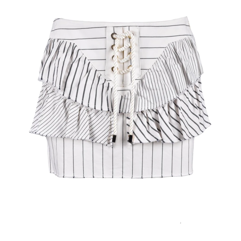Dondup Stijlvolle katoen-elastaan jeans White Dames