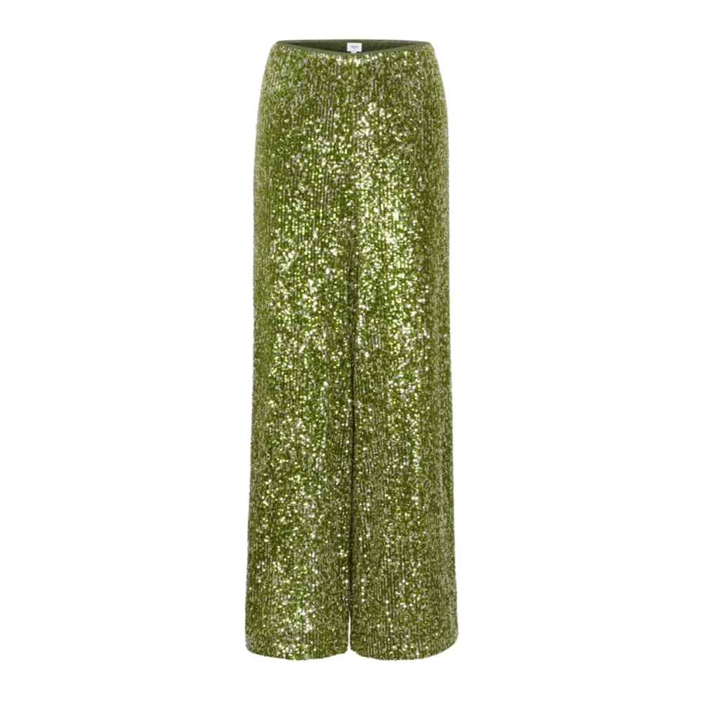 Saint Tropez Groene ReyanaSZ Broek Calla Stijl Green Dames
