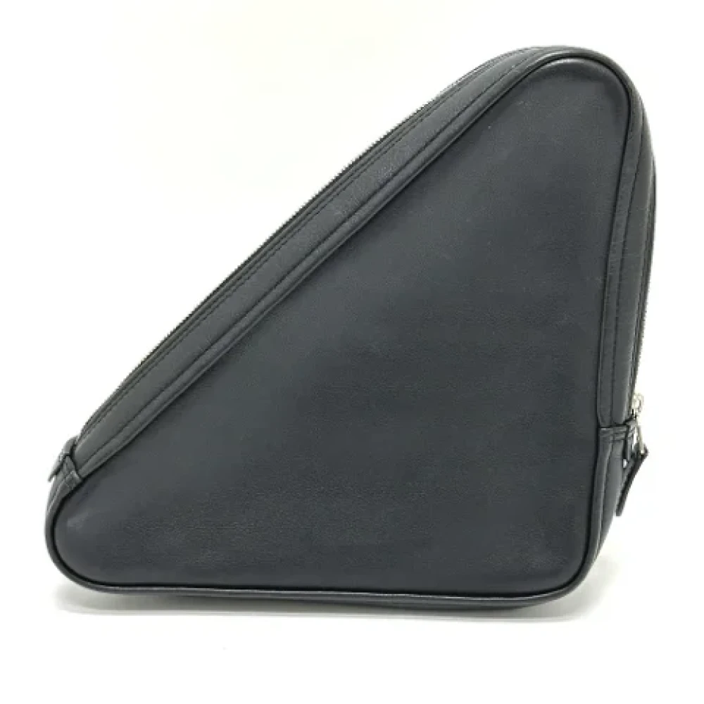Balenciaga Vintage Pre-owned Leather clutches Black Heren