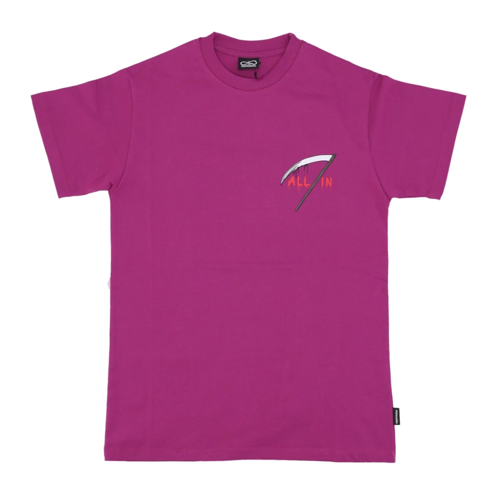 Propaganda Paarse Haze Death Card Tee Purple Heren