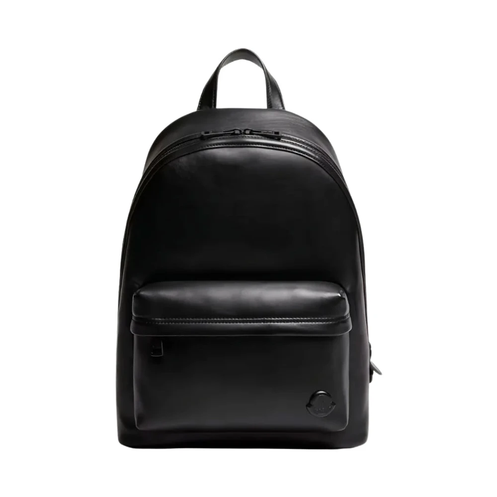 Moncler Carlo Leather Backpack Men da Size: Misura Unica - Immagine 2