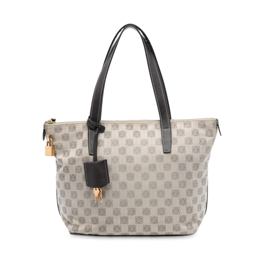 Loewe Pre-Owned Brun Pre-Owned Tryckt Tygväska