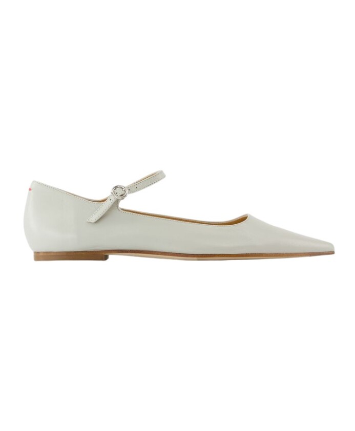 green-leather-ballerinas-pointed-toe