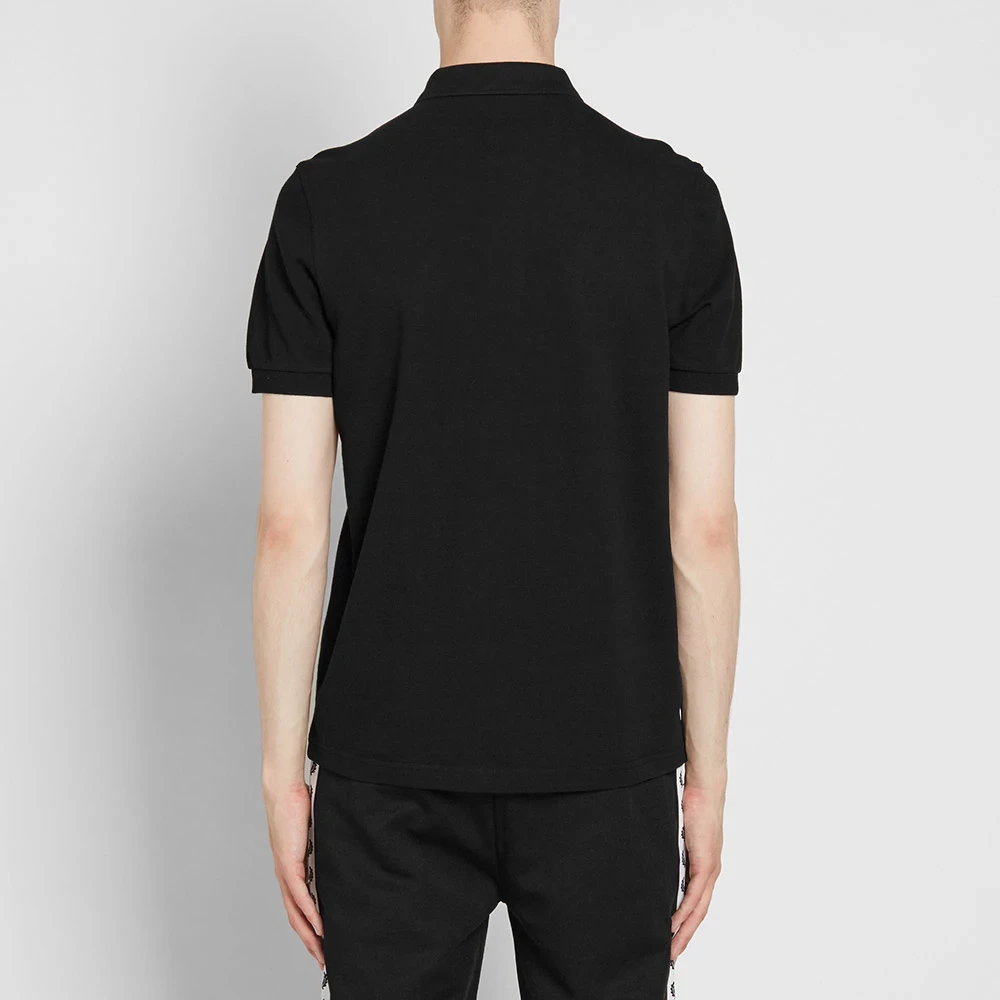 Fred Perry Slim Fit Polo met Strepen Black Heren