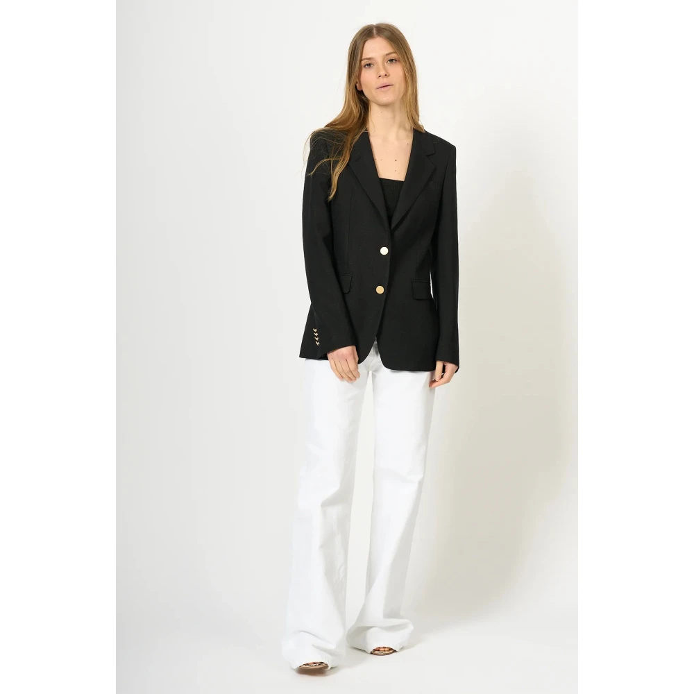 Tagliatore Jassen Zwart Black Dames