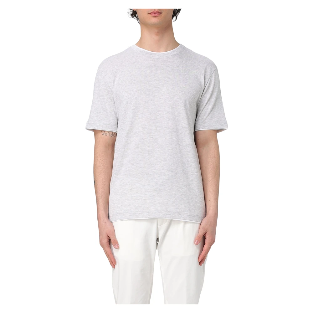 Eleventy - Tops > T-Shirts - Gray - Eleventy - Modalova