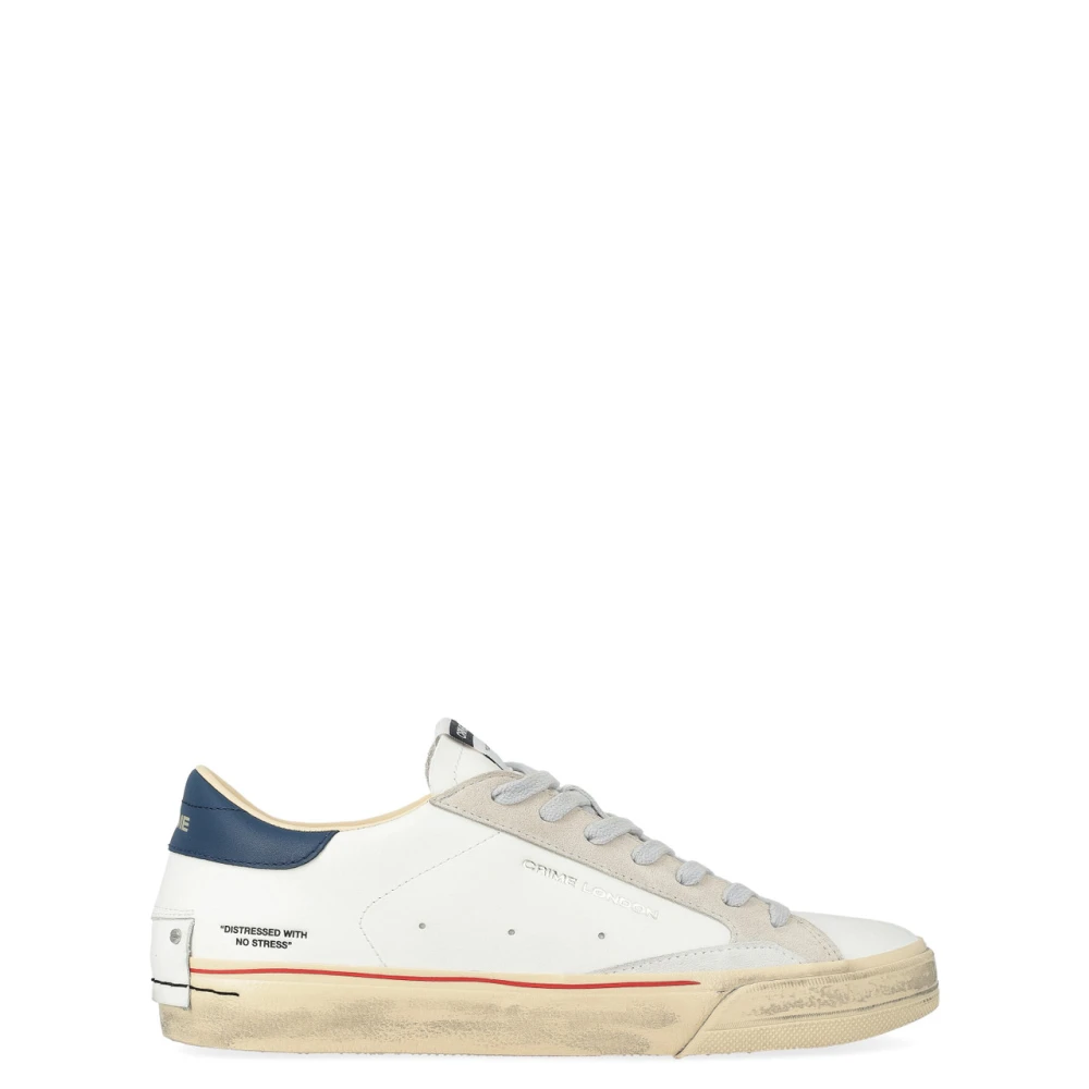 Crime London Distressed 2.0 Sneaker Heren Schoenen Wit