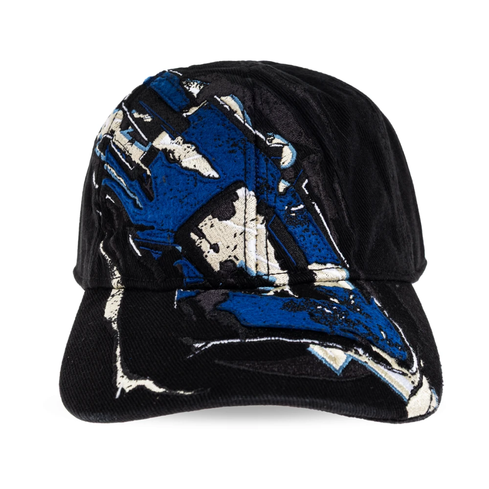 Diesel Svart Baseball Cap C-Eiffel