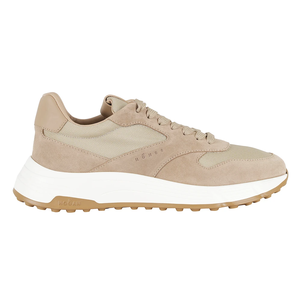 Hogan Men's Brown Sneakers, 5 Uk, Hyperlight Lace-Up Sneaker