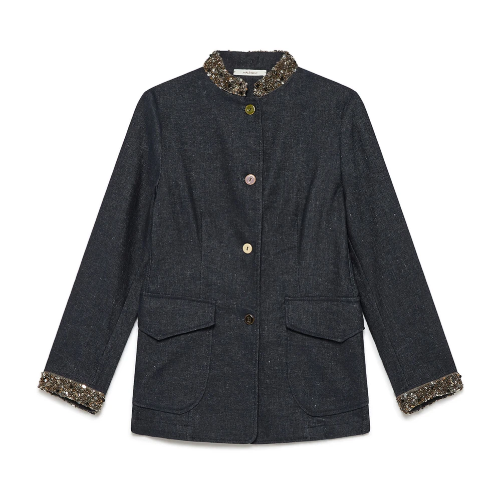 Jackets > Denim Jackets - - Maliparmi - Modalova