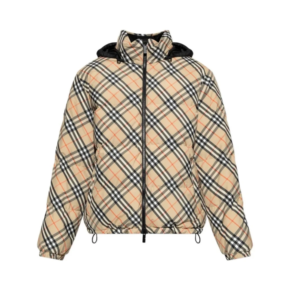 Burberry Herren Beige Jacken, Mgröße: