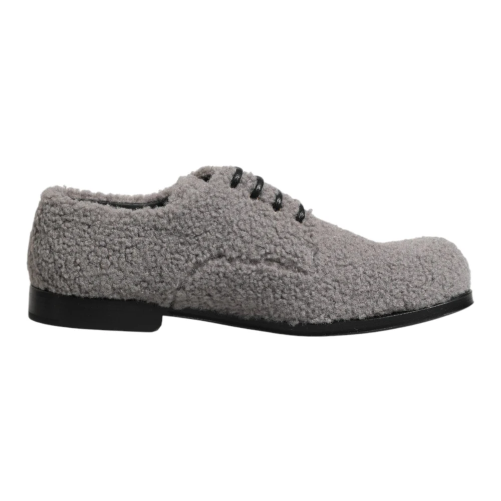 Dolce & Gabbana Men's Gray Derby Dress