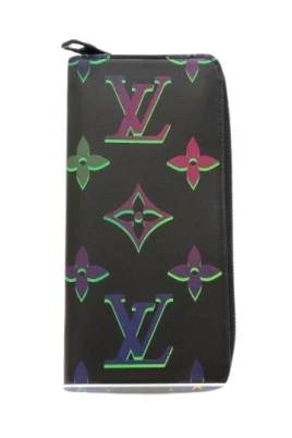 Pre-owned Zippy Wallet Vertical Monogram Lång Plånbok