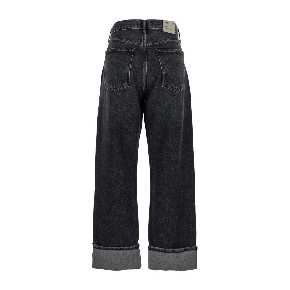 Agolde Grijze Fran Jeans Gray Dames