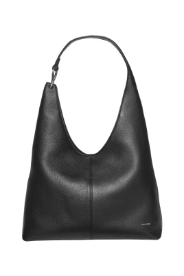 Slouchy Läder Axelremsväska Medium