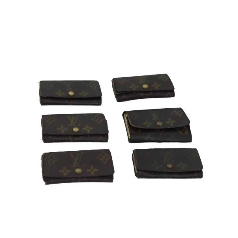 Louis Vuitton Vintage Pre-owned Canvas key-holders Brown Dames