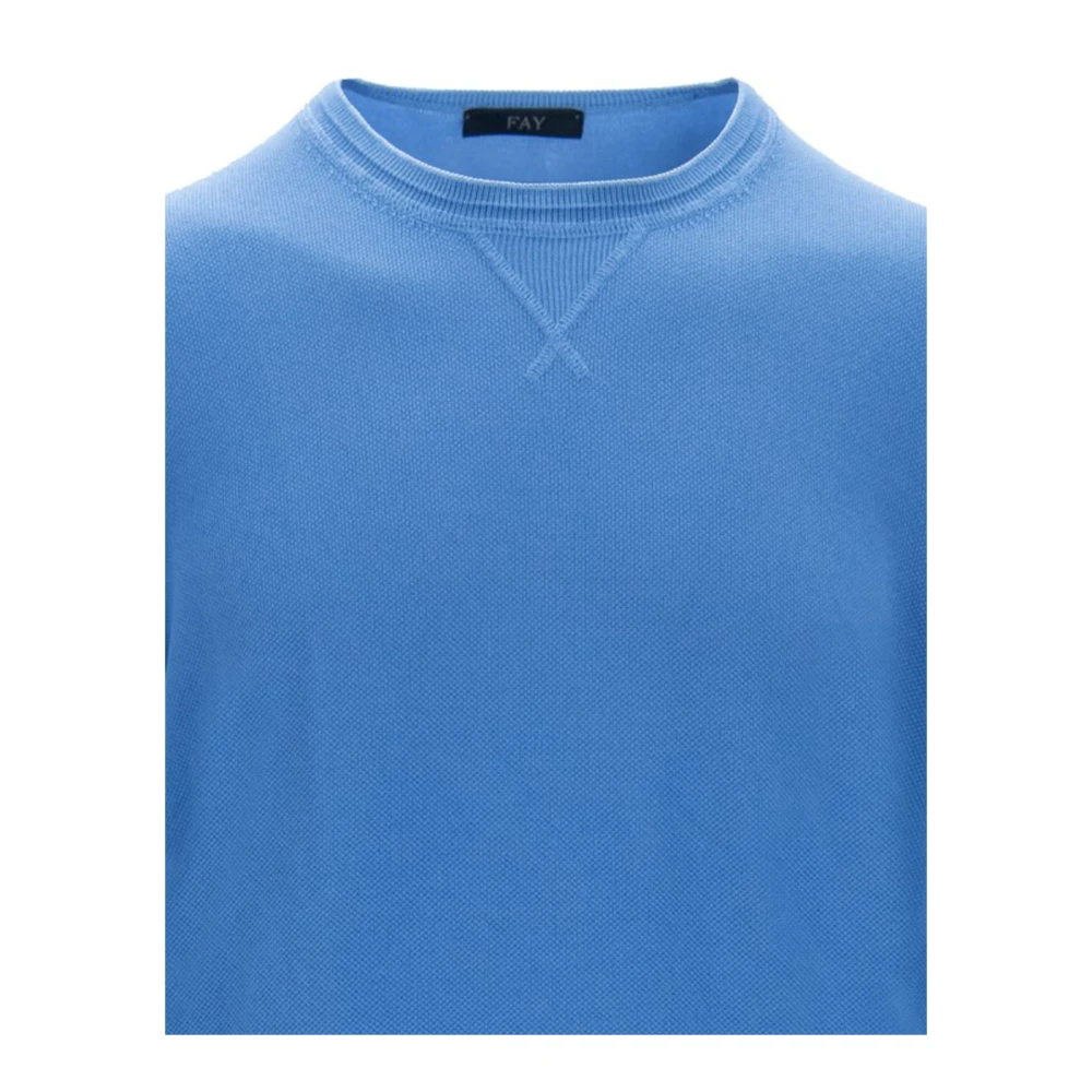 Fay Heren Pullover Trui Blue Heren