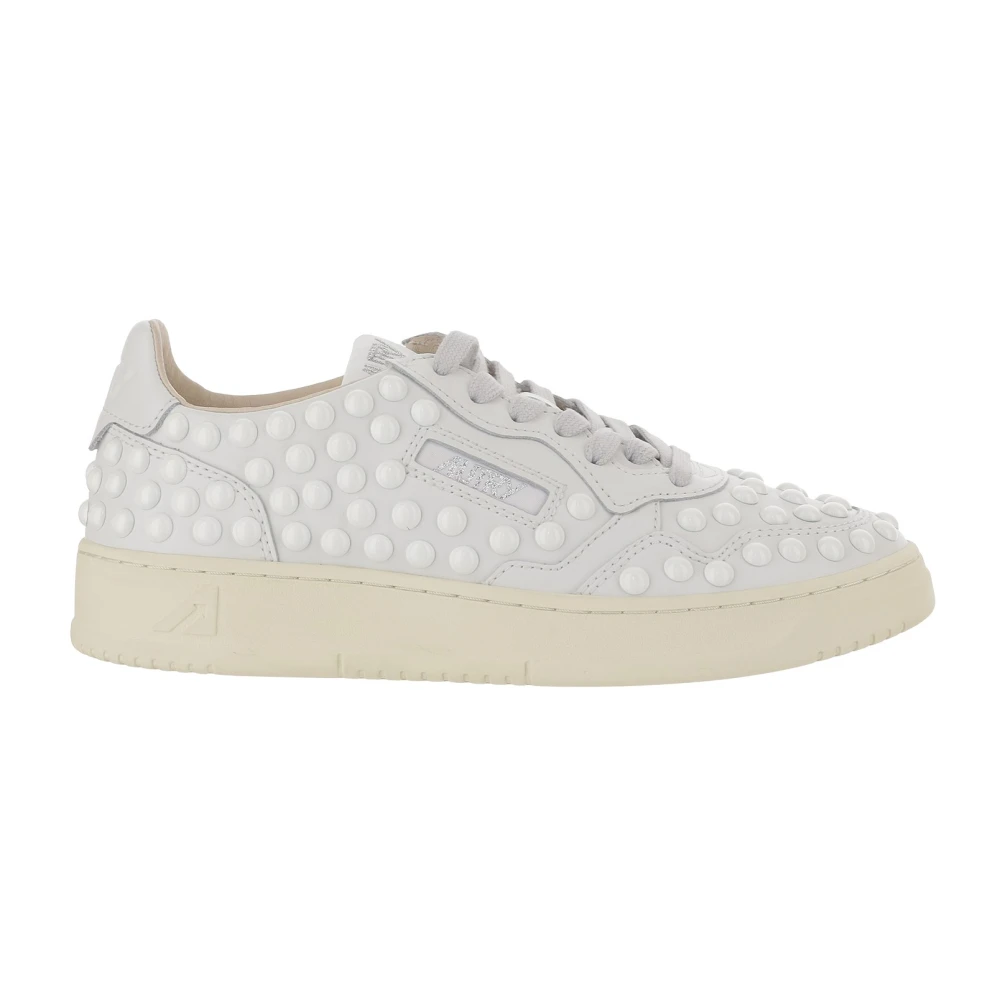 Autry Men's White Sneakers, 6 Uk, Medalist Low Trainers