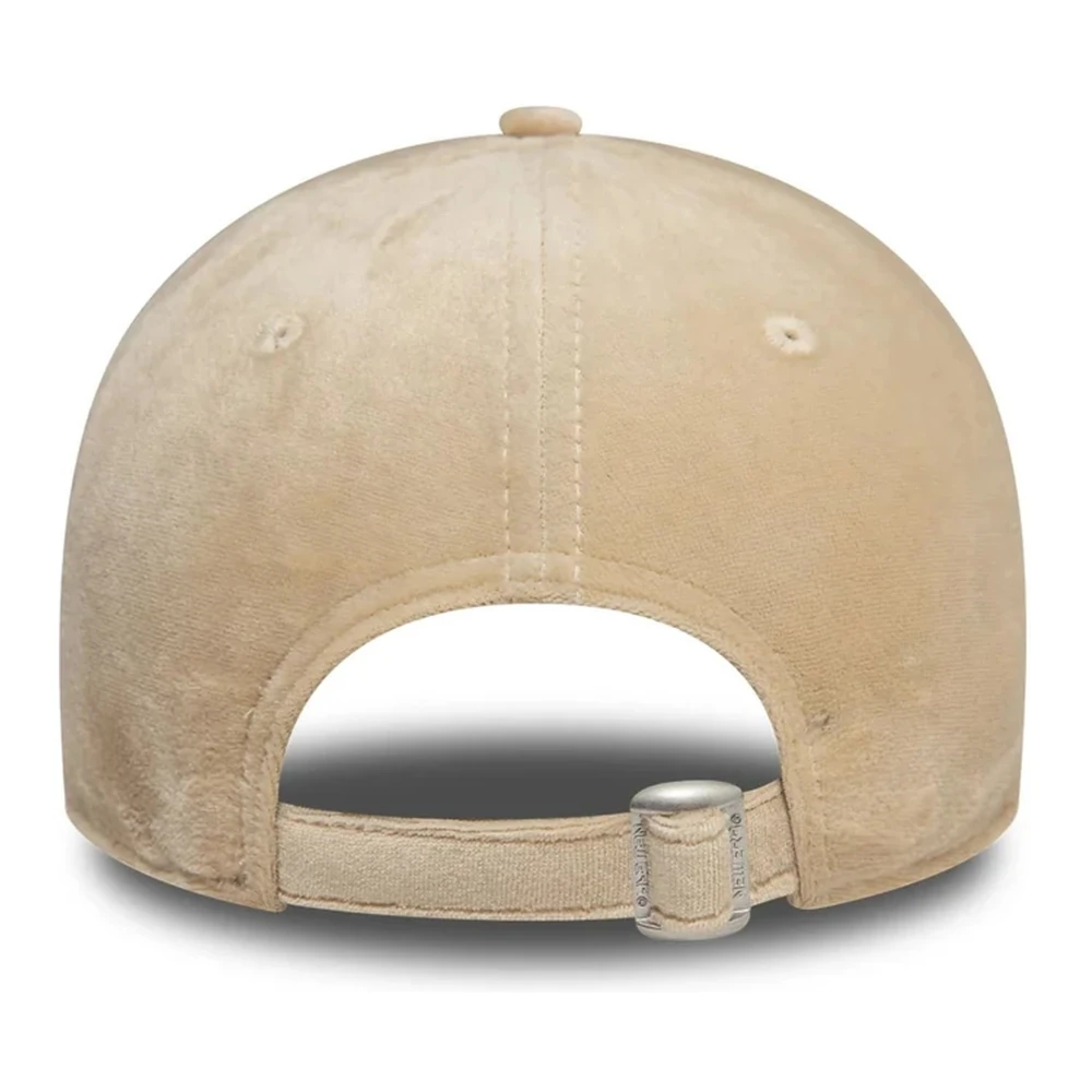 new era Beige Yankees Diamante Velours Pet Beige Heren