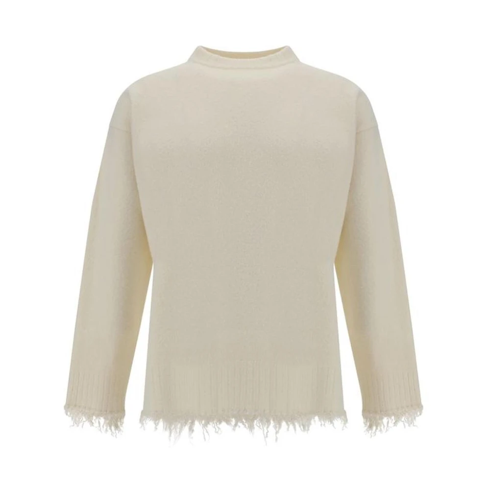 Jil Sander Beige Sweater Aw24 Stijlvol Comfortabel Laagjes Beige Heren