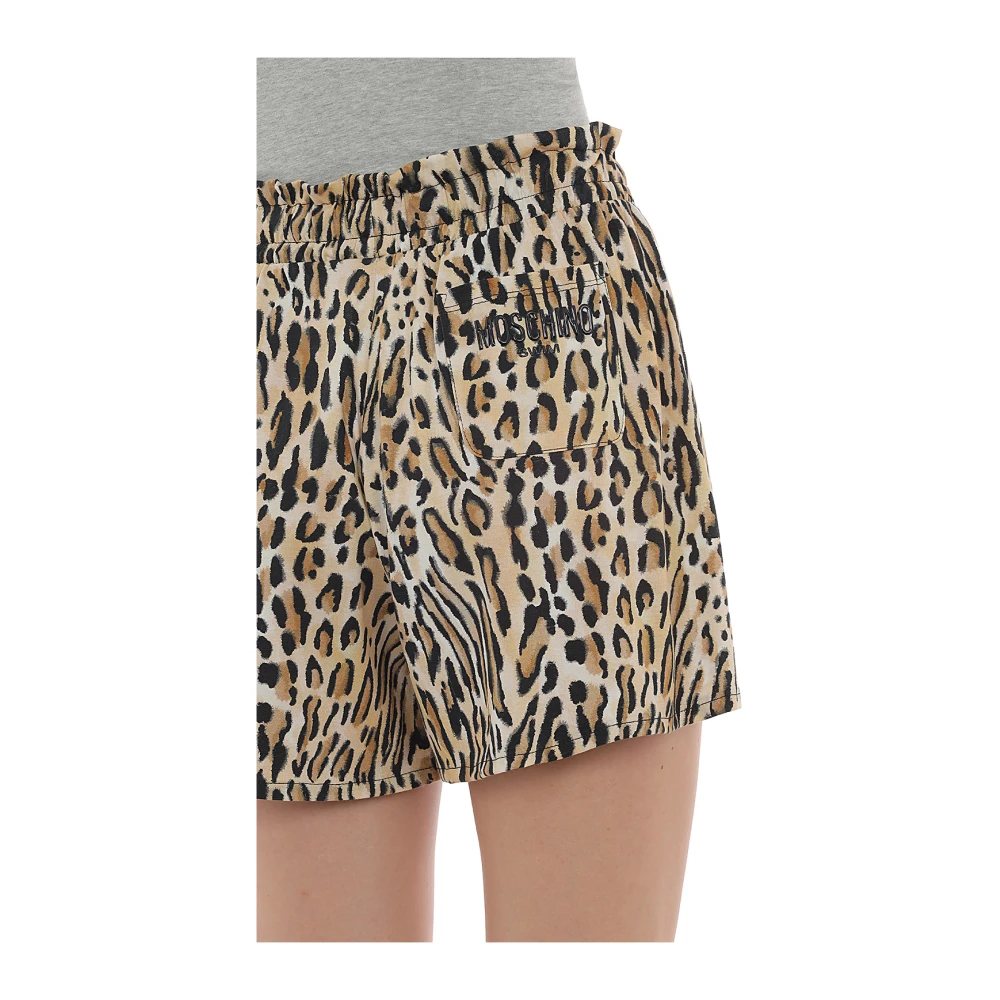 Moschino Dames Shorts Katoen Stijlvol Model A67069418 Multicolor Dames