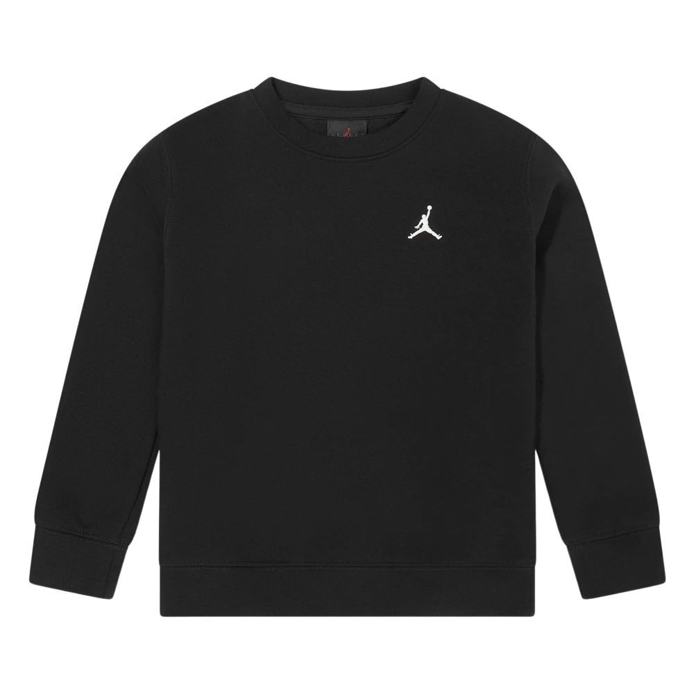 Jordan Boys Black Fleece Essential Sweatshirt - Kids Sweatshirts - 10 Y - Kids