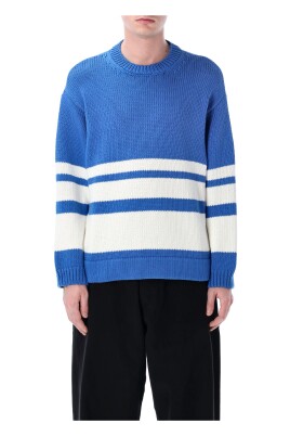 striped-knit-sweater