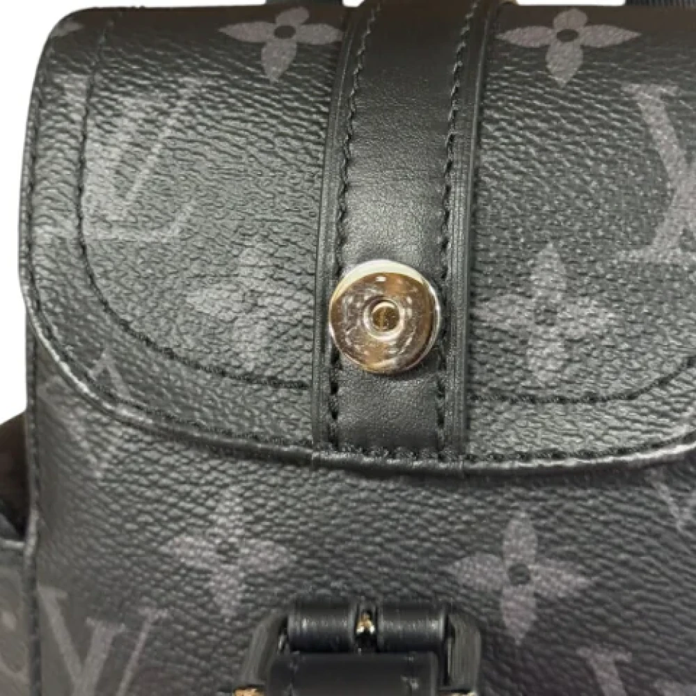 Louis Vuitton Vintage Pre-owned Canvas louis-vuitton-bags Black Dames