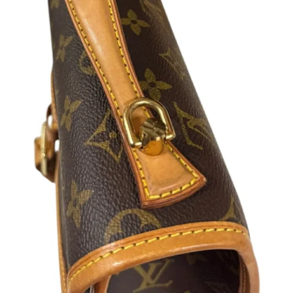 Louis Vuitton Vintage Pre-owned Canvas shoulder-bags Brown Dames
