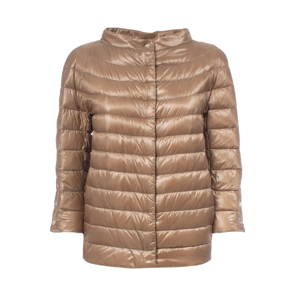 Herno Down Jackets Brown Dames