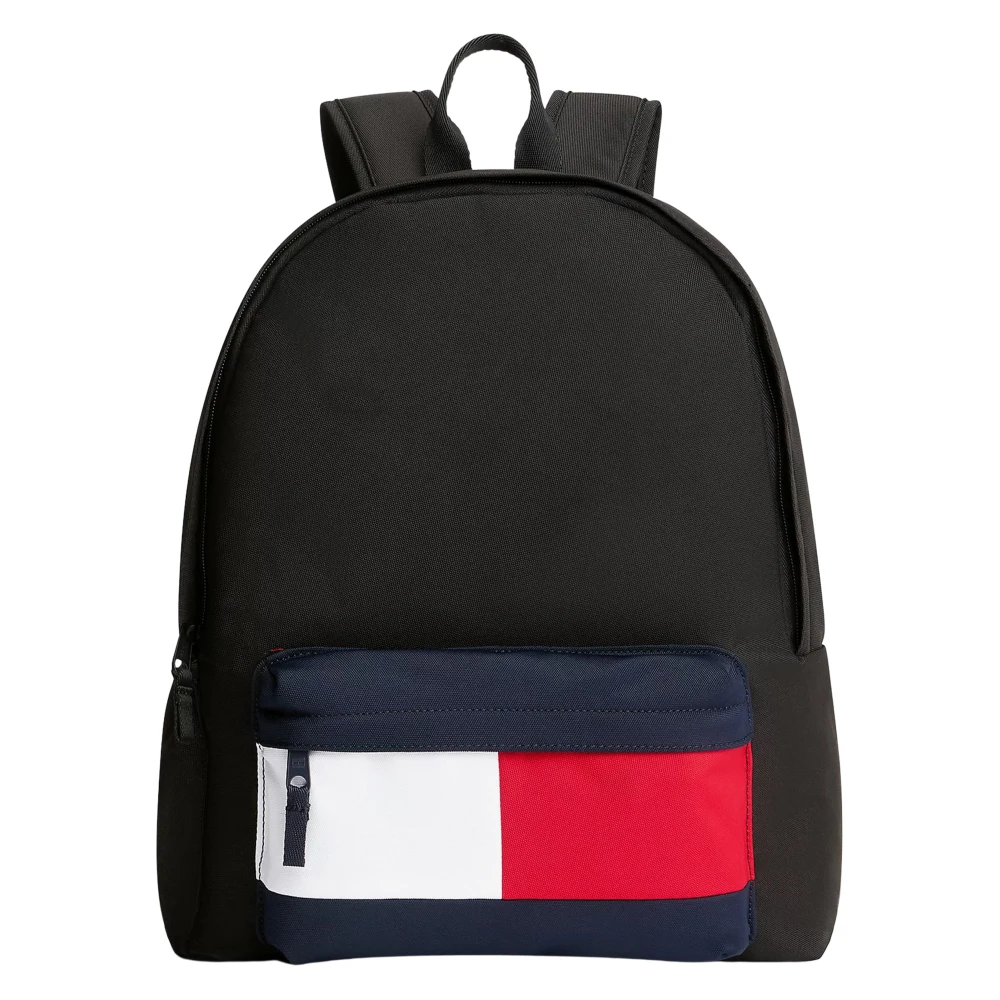 Tommy Hilfiger Essential Backpack - Unisex - School Bags - Black - One Size - Kids - Image 8