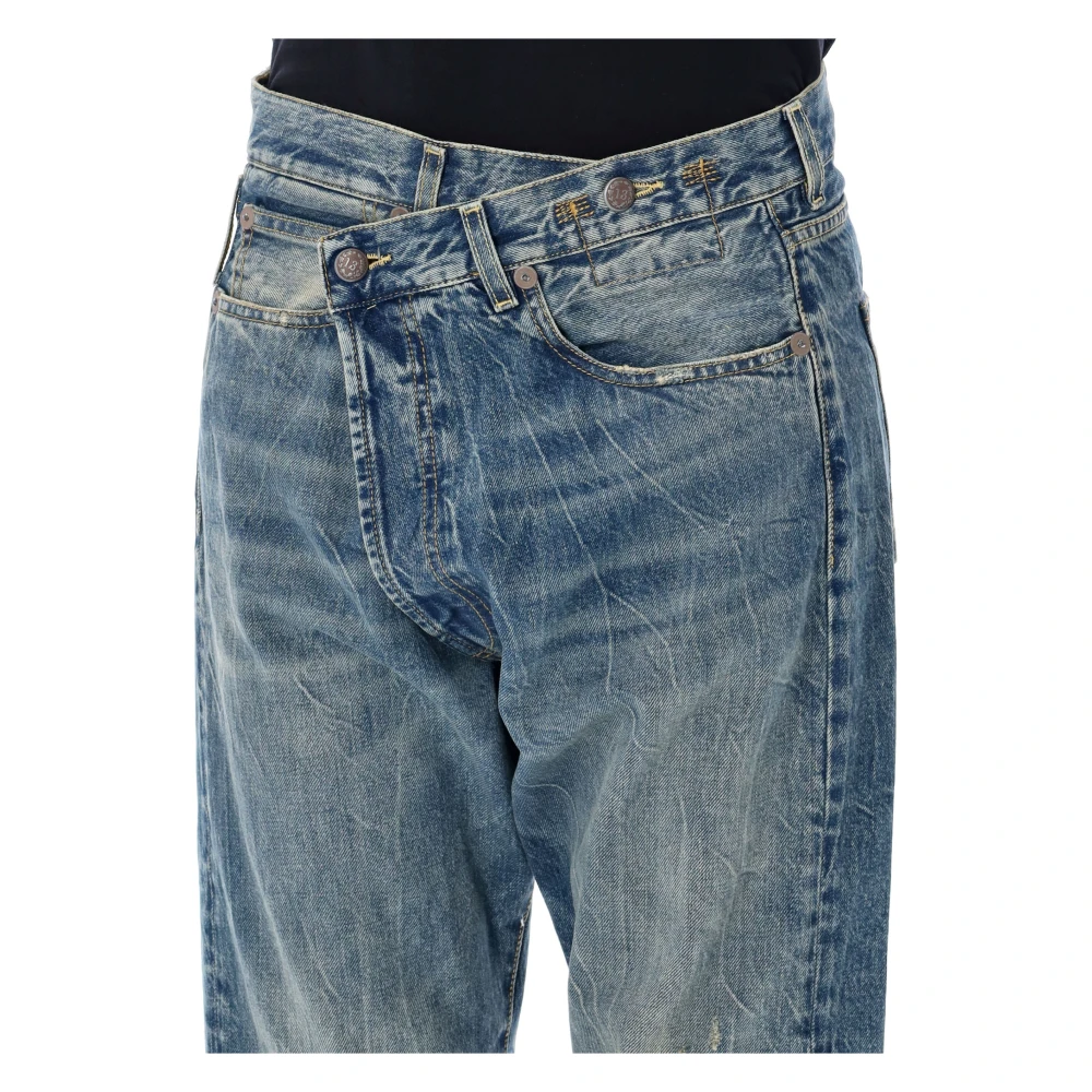 R13 Crossover Jeans Blue Dames